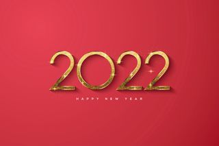 2022创意艺术字体新年虎年圣诞节数字立体质感文字AI矢量设计素材