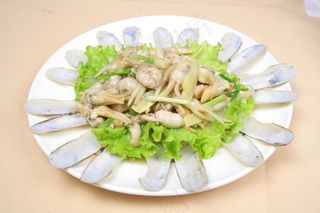 粤菜1376姜葱炒蝽子