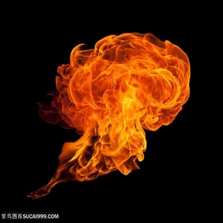 PS后期素材火焰形状火苗爆炸燃烧特效PNG免抠图JPG效果图火的图片