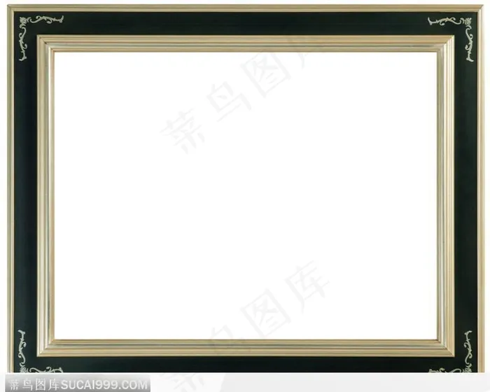黑白经典相框