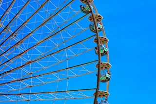 浪漫摩天轮摄影