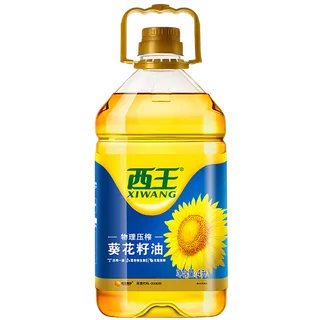 西王葵花籽油4升 (2)超市商品白底图免抠实物摄影png格式图片透明底