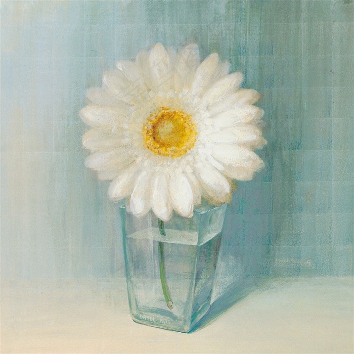 素雅花卉油画