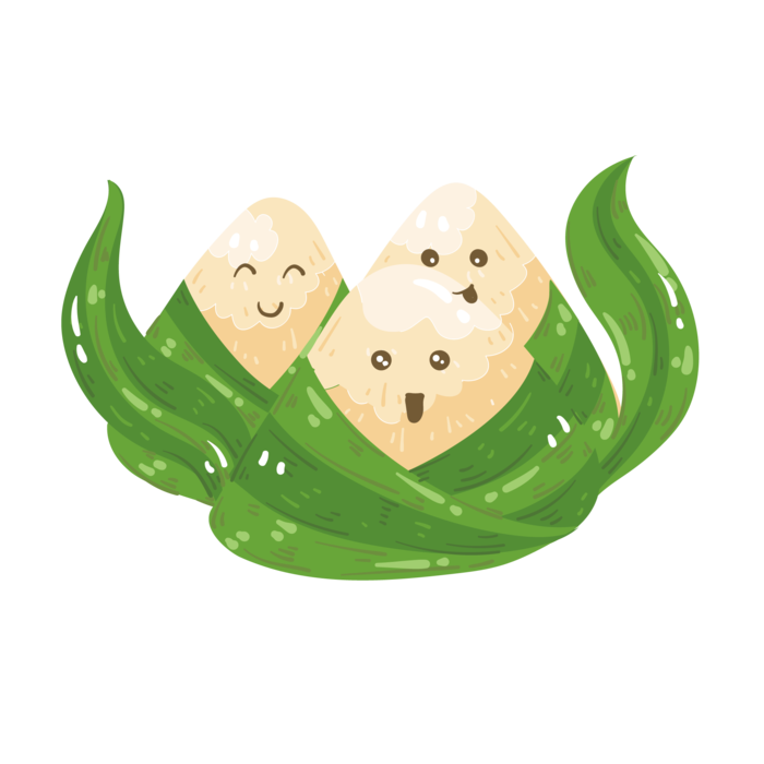 端午节粽子可爱表情包免扣元素