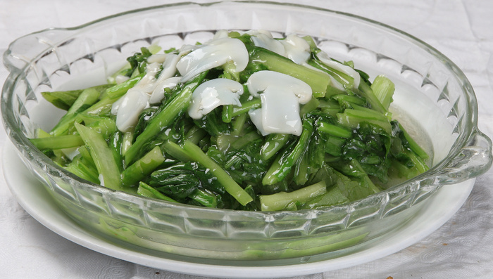 17 口蘑浇油小白菜 汇源饺子城