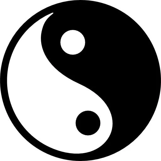 Yin and yang PNG免抠(512x512)