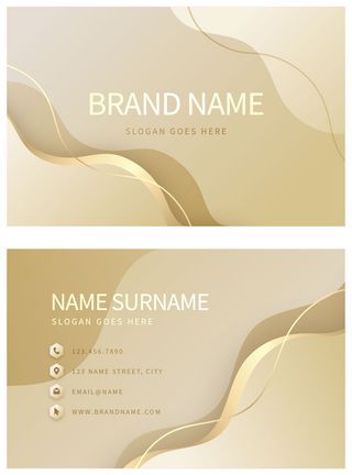 名片模板高档名片公司名片商务名片