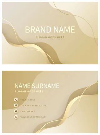 名片模板高档名片公司名片商务名片