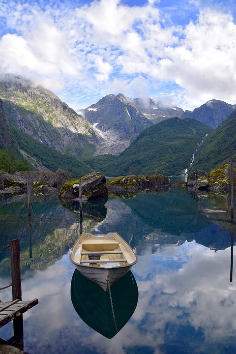 冬天自然背景风景