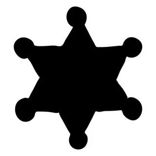 警长徽章 PNG免抠