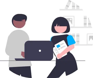 2.5d商务插画小图标素材