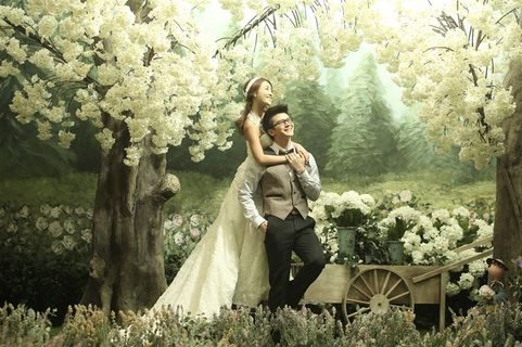 幸福婚纱精美图