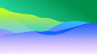 极简剪纸波浪弥散光渐变背景图