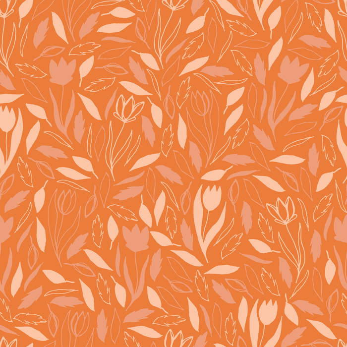 卡通植物背景植物可爱底纹背景