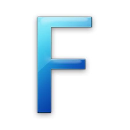 字母F PNG免抠(420x420)