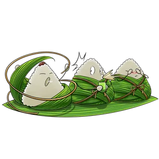 端午节粽子兄弟免扣元素