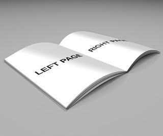 灰色简约大气画册样机