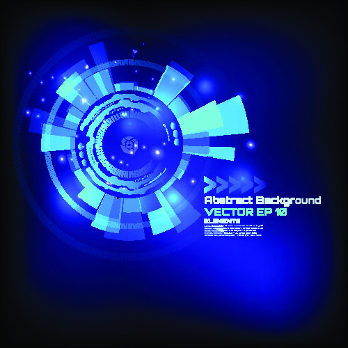 几何抽象粒子线条光线科技感网页banner展板背景AI矢量设计素材