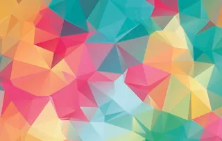 炫彩几何图形背景 几何艺术设计 多边形背景图片