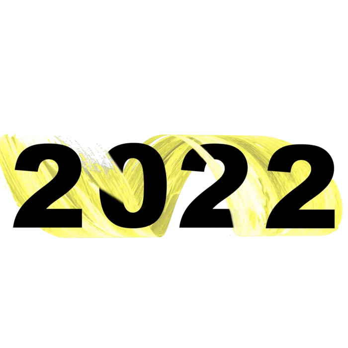 2022新年艺术创意字体虎年3D立体标题数字文字png免抠字素材