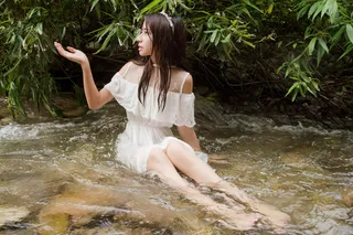 摄影图片人物美女模特照片