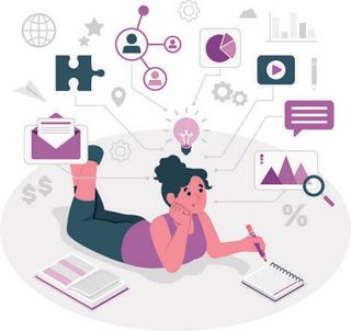 扁平化人物场景办公互联网等距ai矢量设计网页海报UI素材插画