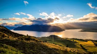 夕阳 日落 晚霞  黄昏  傍晚 太阳  落日余晖 自然风景