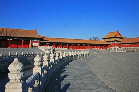 北京故宫太和门风光高清图片 北京故宫太和门风光高清图片