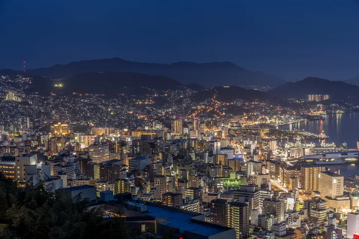 城市夜景风景风光