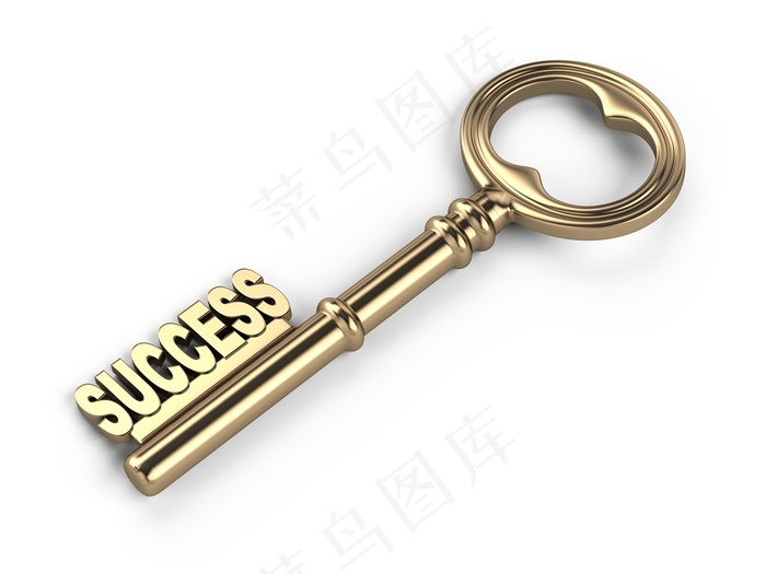 高档创意金色钥匙高清图片