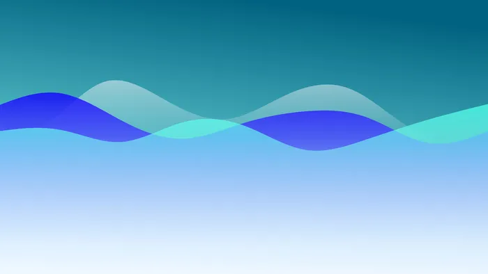 极简剪纸波浪弥散光渐变背景图设计素材