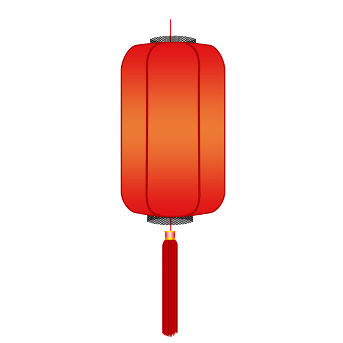 卡通手绘灯笼中秋节元宵节花灯新年海报元素PNG免扣PS素材