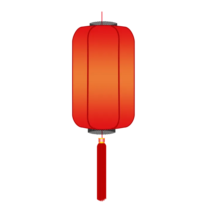 卡通手绘灯笼中秋节元宵节花灯新年海报元素PNG免扣PS素材