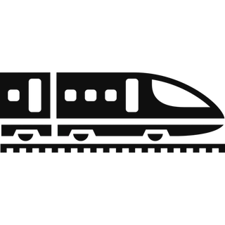 黑白火车头元素