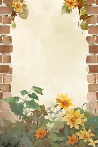 儿童复古墙面背景