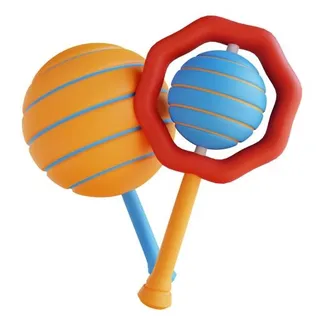 婴儿摇铃 PNG免抠