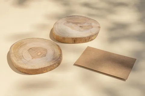 北欧风正面场景名片样机