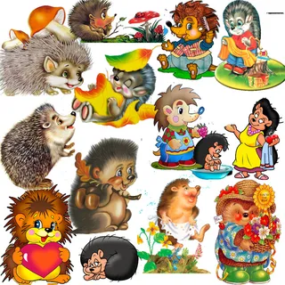 卡通可爱小动物素材