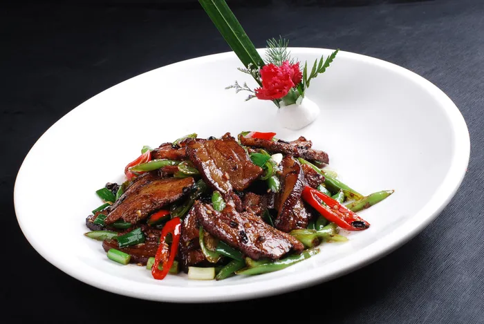 川菜湘菜高清菜谱 杭椒炒扣肉  36元