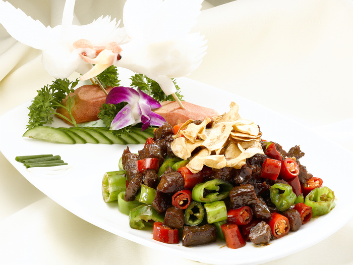 CXC01378黑椒蒜片牛柳粒