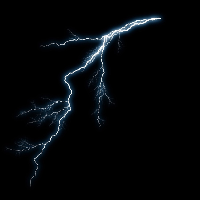 国外的闪电素材图