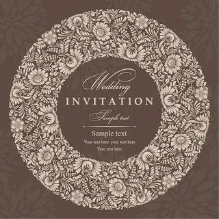 欧式花纹元素矢量素材