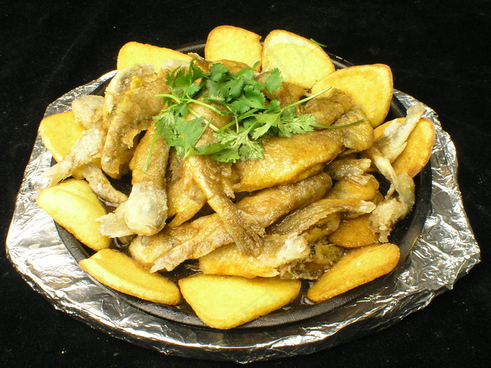 3144圆锅窝头小黄鱼