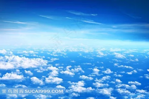 蓝天白云高清摄影风景图片素材
