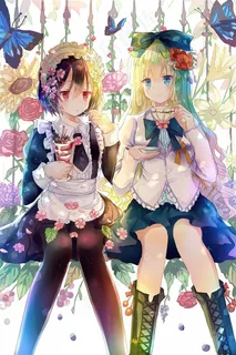 日本可爱女生动漫图片