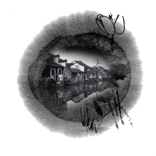 古典元素传统徽州