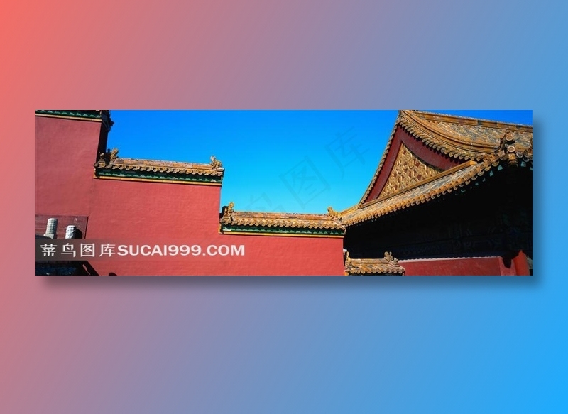 北京故宫午门建筑摄影素材