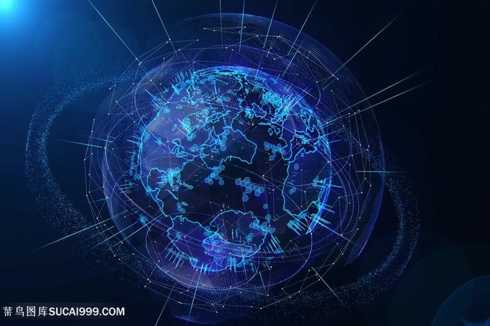 科技地球背景