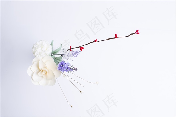 花瓶中的花图片