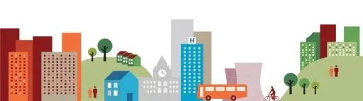 城市 PNG 图像免抠(2302x646)